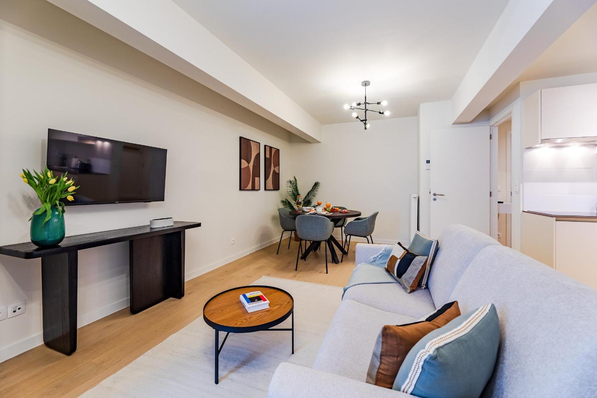 Diamant 1Br Appartement Brussel Buitenkant foto