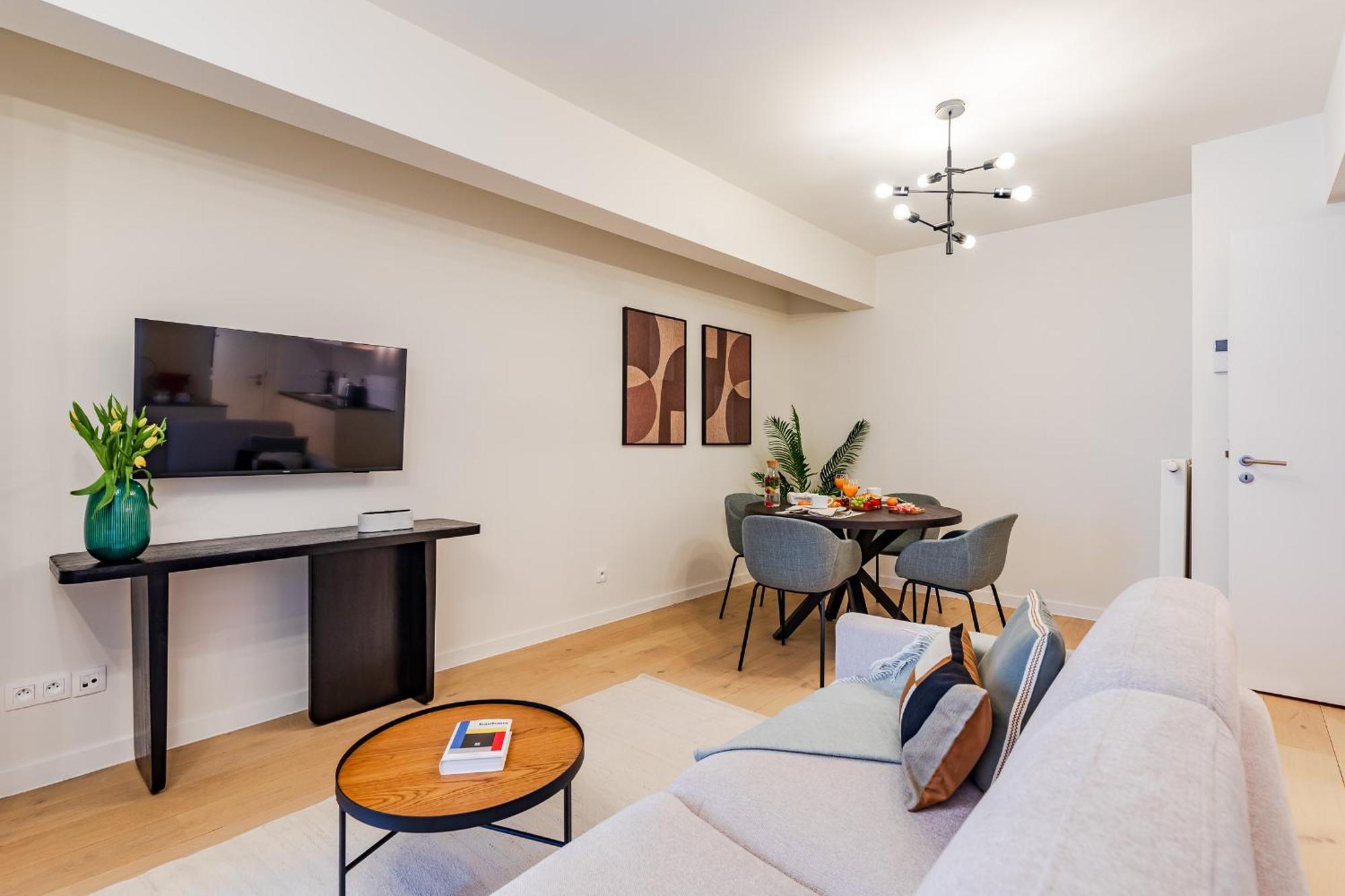 Diamant 1Br Appartement Brussel Buitenkant foto