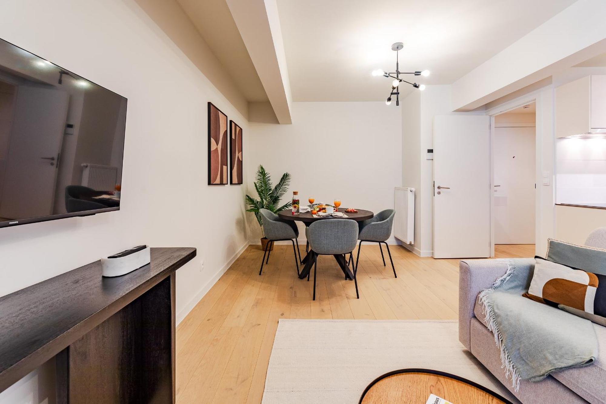 Diamant 1Br Appartement Brussel Buitenkant foto