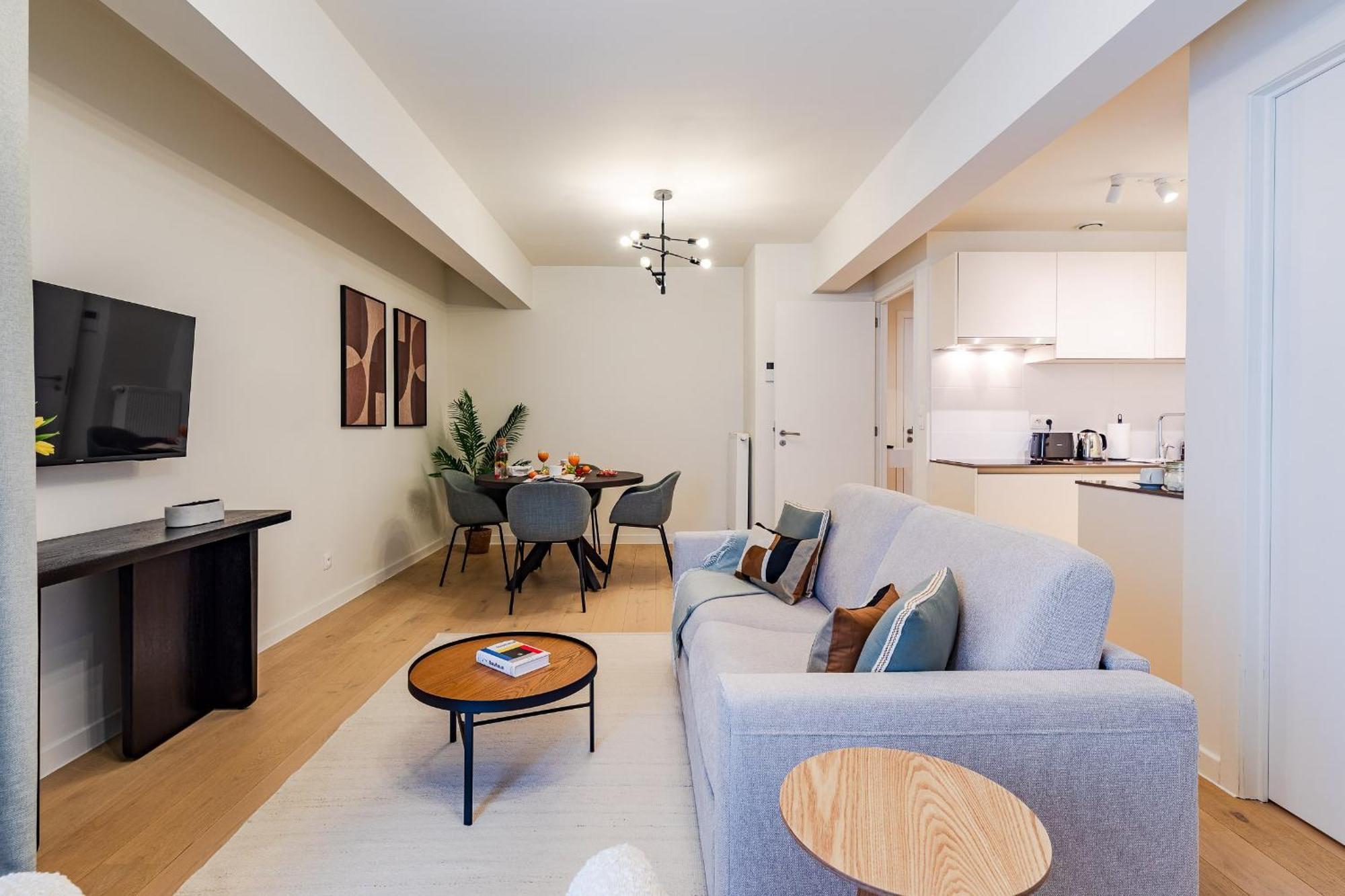 Diamant 1Br Appartement Brussel Buitenkant foto
