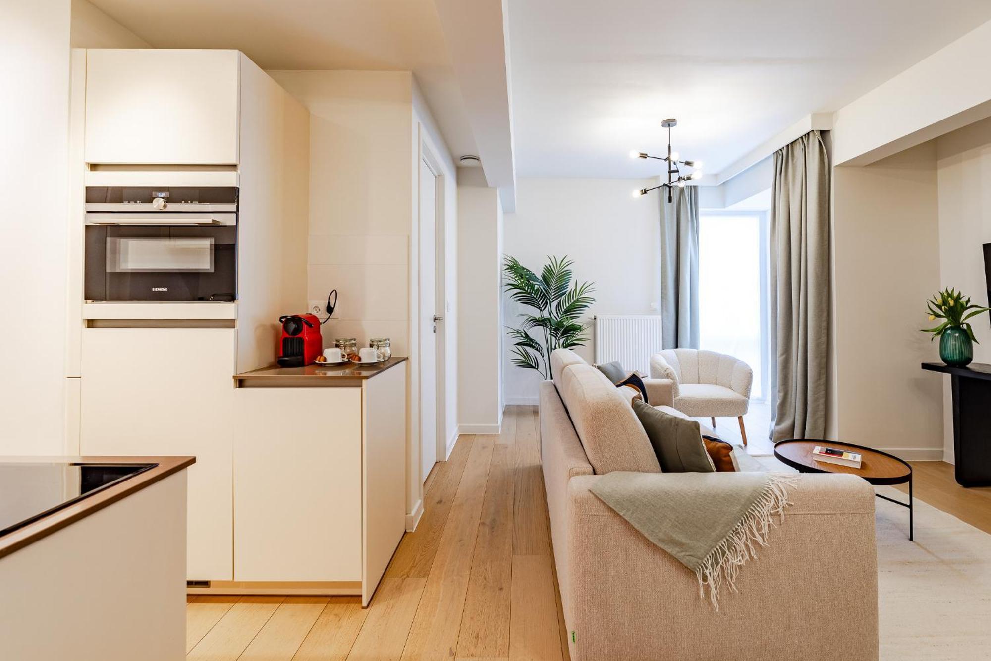 Diamant 1Br Appartement Brussel Buitenkant foto