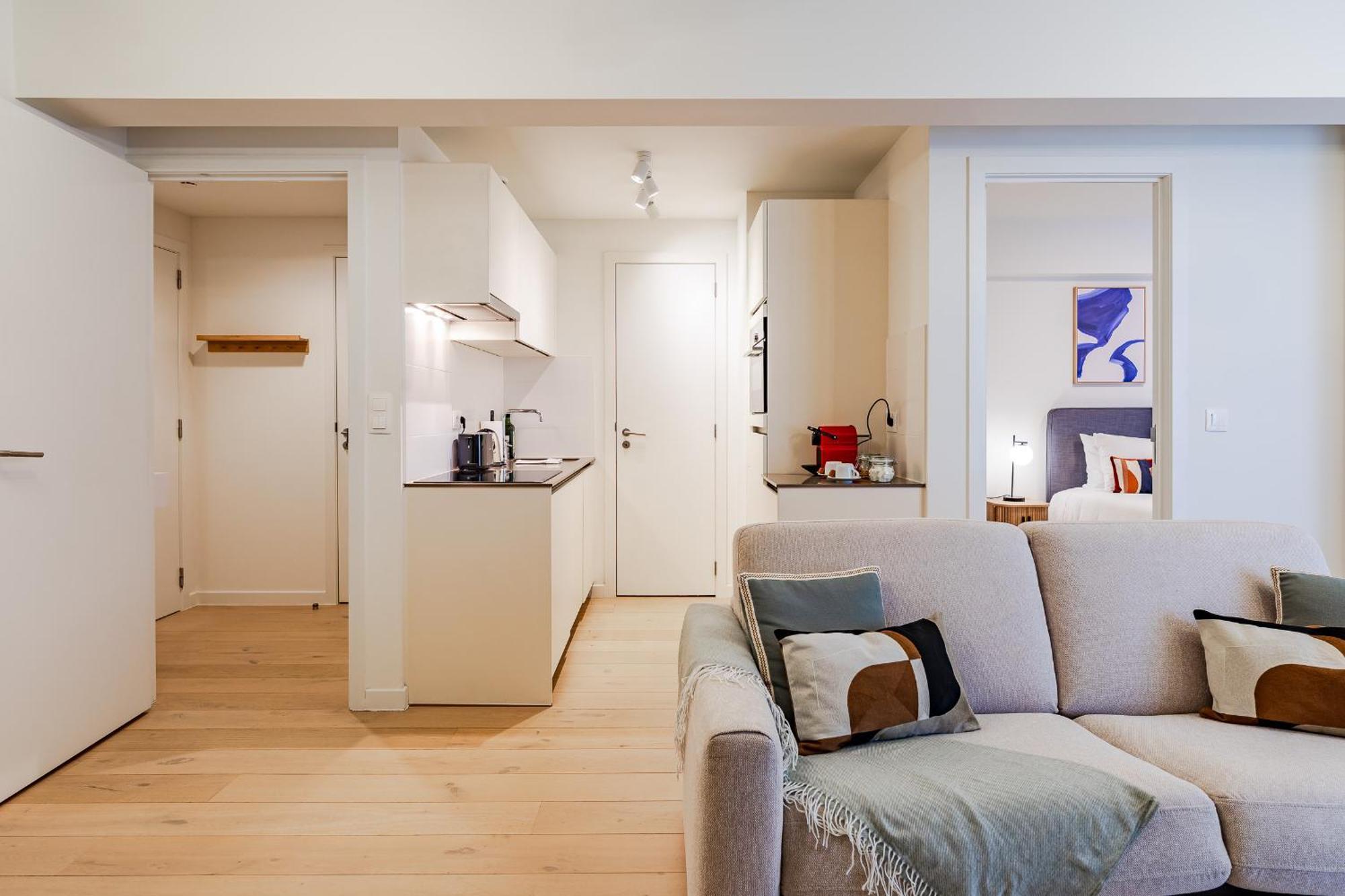 Diamant 1Br Appartement Brussel Buitenkant foto