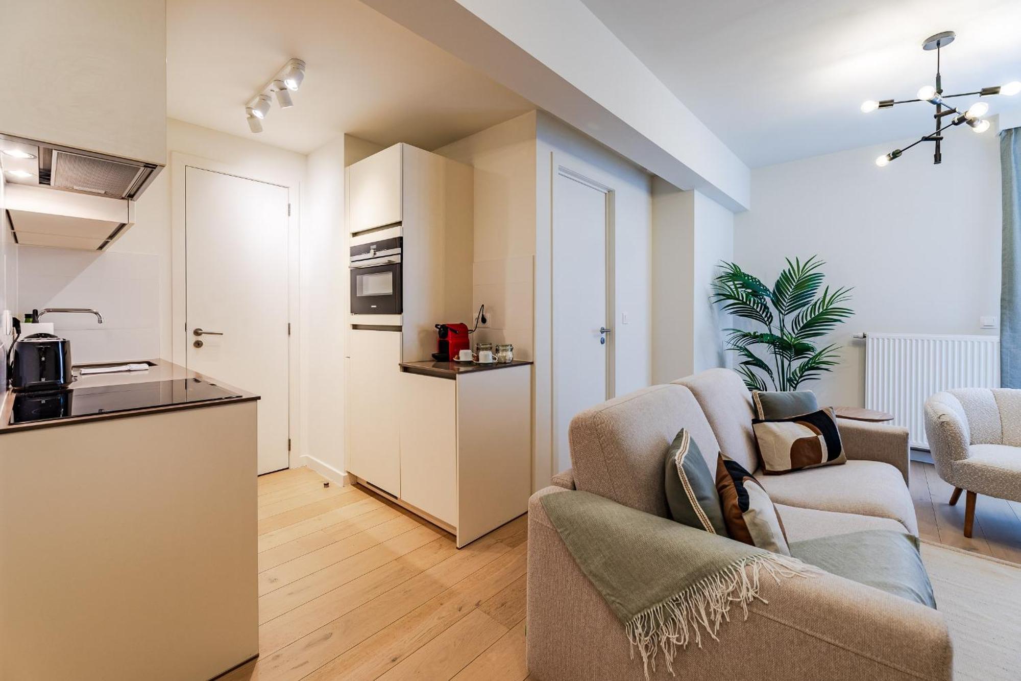 Diamant 1Br Appartement Brussel Buitenkant foto