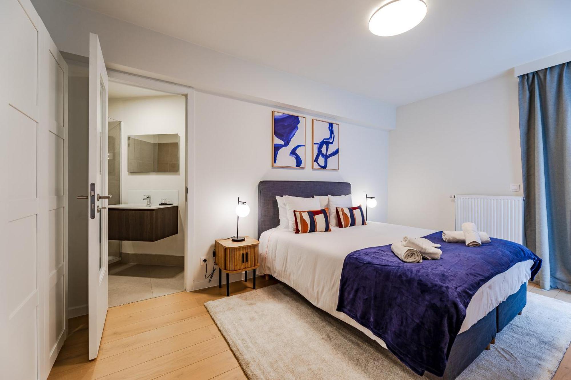 Diamant 1Br Appartement Brussel Buitenkant foto
