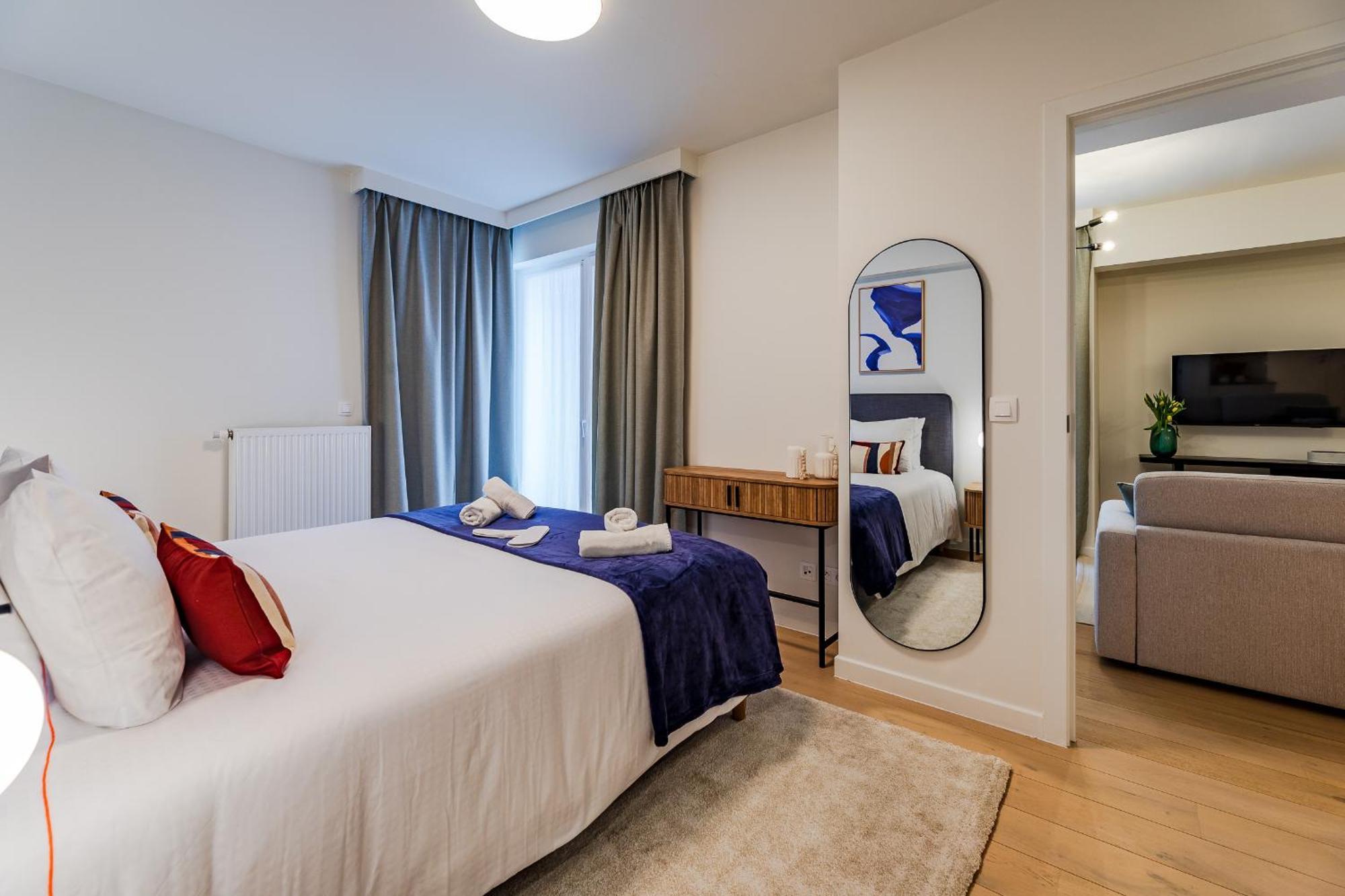 Diamant 1Br Appartement Brussel Buitenkant foto