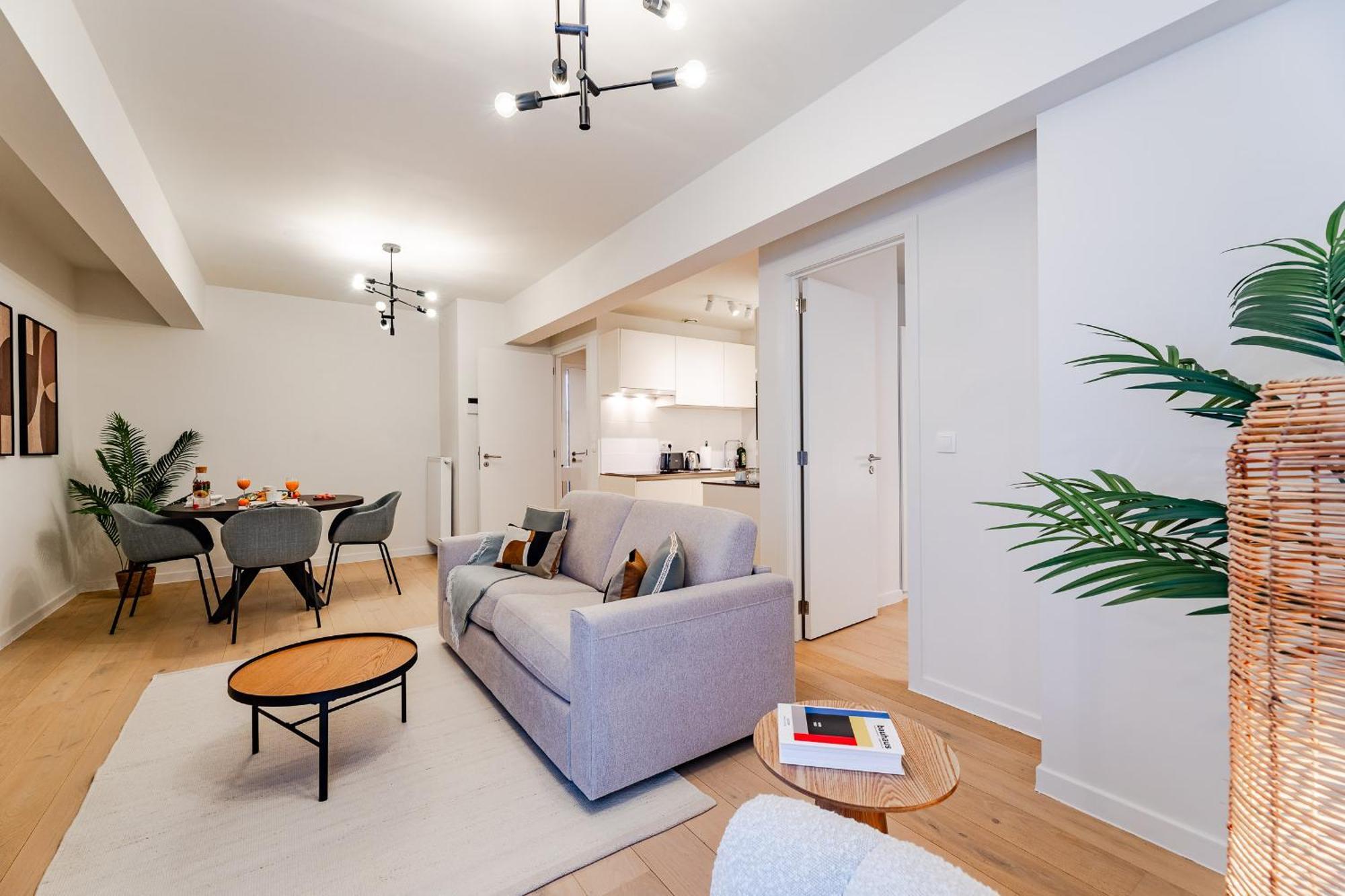 Diamant 1Br Appartement Brussel Buitenkant foto