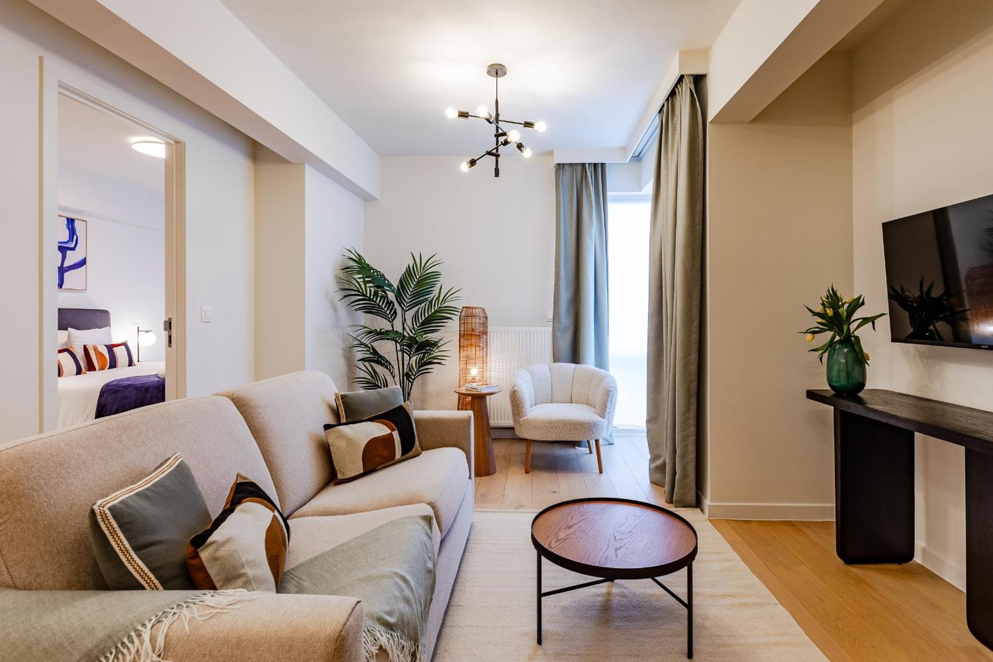 Diamant 1Br Appartement Brussel Buitenkant foto