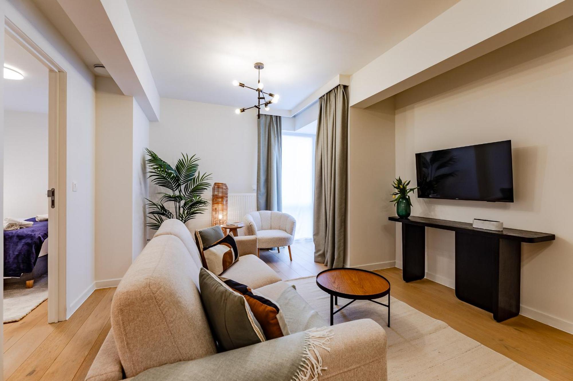Diamant 1Br Appartement Brussel Buitenkant foto